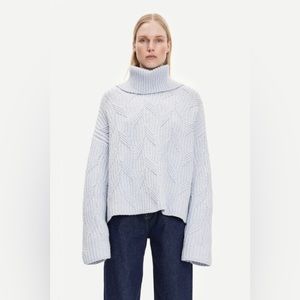 SAMSOE Kei Turtleneck Gray Dawn